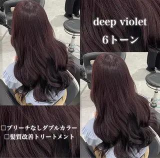 カラー 🤍ブリーチなし ブラウンhimi🤍のヘアスタイル