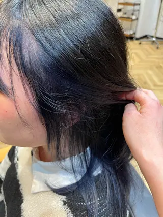 ミディアム Rika🎀美髪矯正 /透明感カラー🫧のヘアスタイル