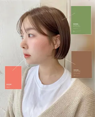 ショート FILMS所属・MIHO/CUTの specialistのヘアスタイル