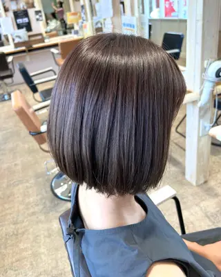 カラー 横山ダブルカラー ハイライト透明感カラのヘアスタイル