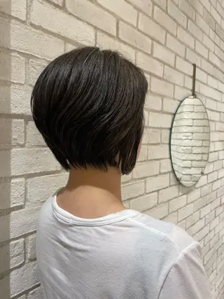 ショート シモカワ マシロのヘアスタイル