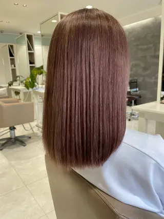 セミロング YOKOI SHINJIのヘアスタイル