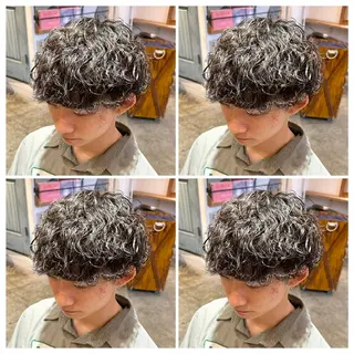 パーマ メンズ 💎髪質改善／艶髪 荻原💎のヘアスタイル