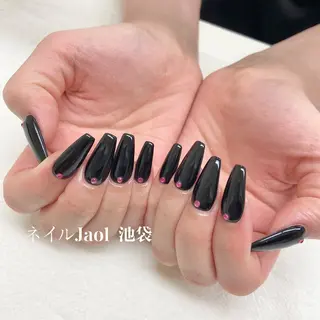 ロング ネイルJaol 池袋のネイルデザイン