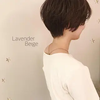 ショート カラー 市川 千夏のヘアスタイル