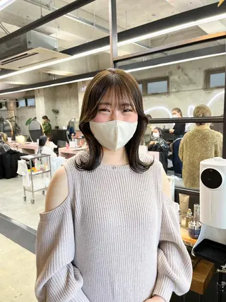 ミディアム 中江 友哉のヘアスタイル