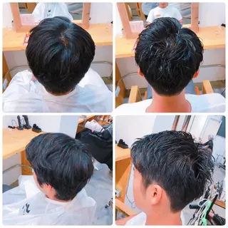 ショート メンズ 🌈限定価格🌈 鈴木　瑛輔のヘアスタイル