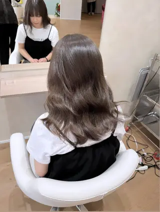 セミロング 艶カラー /顔周り◎ 小川泰輝🫧のヘアスタイル