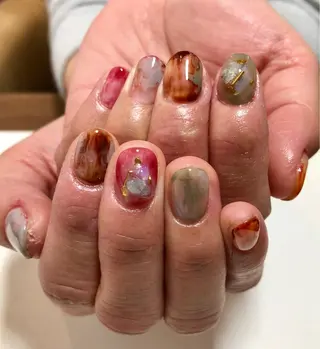 ネイル shelf ⭐︎のネイルデザイン
