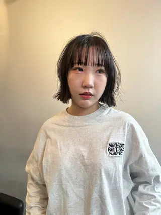 ショート ハッシュカット🎀 レイヤーカットのヘアスタイル