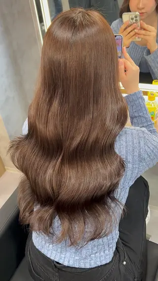 ロング カラー ブリーチなしの達人 🌈KAITOのヘアスタイル