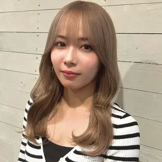 セミロング ブリーチ特化💛 RYUTOのヘアスタイル