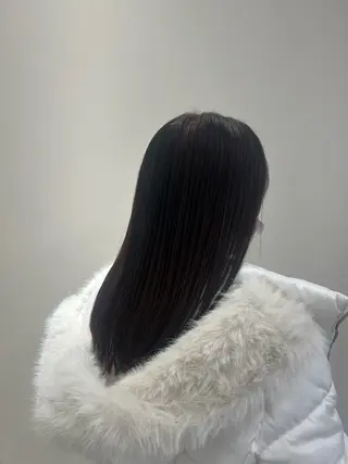 セミロング 井上 七海のヘアスタイル