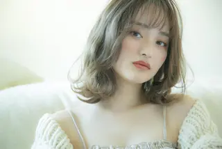 ミディアム マンツーマン施術 山口つよしのヘアスタイル