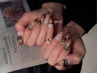 ロング 長さ出し専門 nynaのネイルデザイン