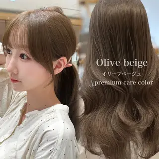 セミロング カラー 🇰🇷韓国風くびれ ヘア🇰🇷中村優大のヘアスタイル