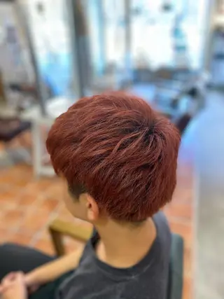 ショート カラー ハイブリッド美容師！ 藤井 俊壮のヘアスタイル