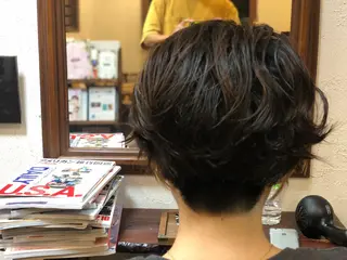 ショート パーマ Snaly カラー特化ページのヘアスタイル