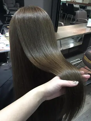 ロング カラー pep natsumiのヘアスタイル