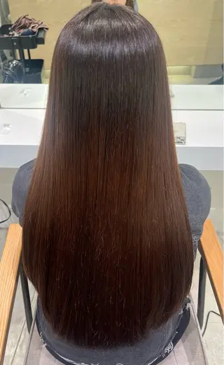 ロング LONESS 銀座所属・こはる ／渋谷⇨銀座のヘアスタイル