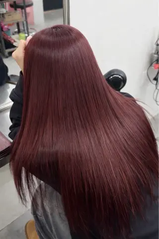 ロング カラー 蔭山 幸奈のヘアスタイル