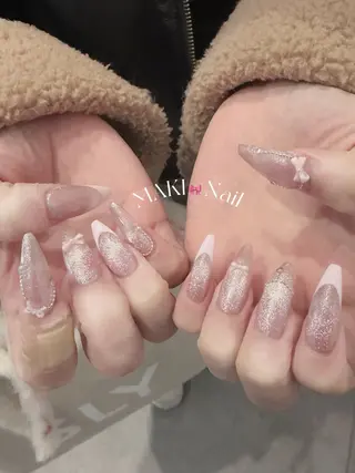 ネイル MAKI💎綺麗め 大人可愛い/堺筋本町のネイルデザイン