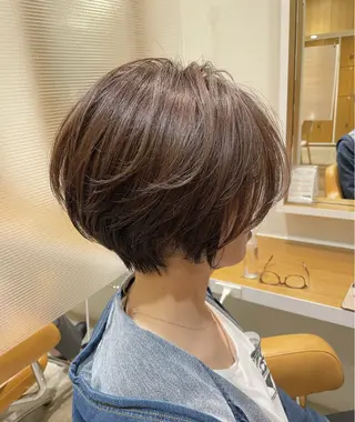 ショート ハイトーン/骨格矯正 カット/HARU✂️のヘアスタイル