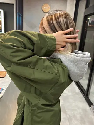 ミディアム カラー 成城美容室 YOSHIMURAのヘアスタイル