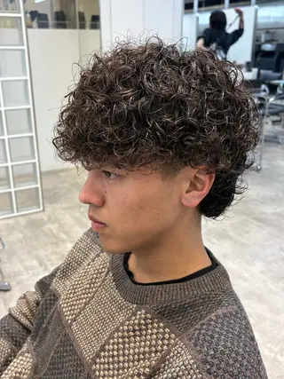 パーマ メンズ fifth 武正 琉生のヘアスタイル