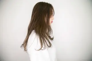 ロング カラー 坂口 功一郎のヘアスタイル