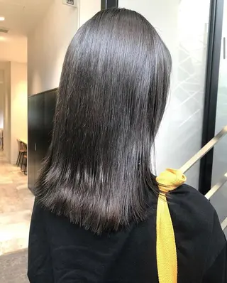 セミロング カラー パーマ ヘアアレンジ キッズ stylist 🌸 kana.のヘアスタイル