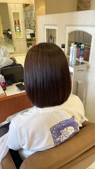 ミディアム 艶カラー 髪質改善 🍓苺奈のヘアスタイル