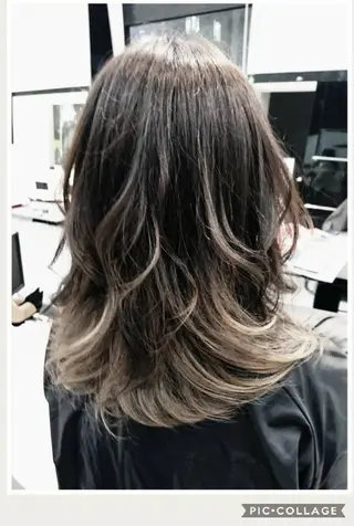 ロング 大山 晃介のヘアスタイル