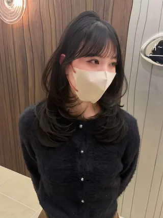 ミディアム PULSE ASAHIのヘアスタイル