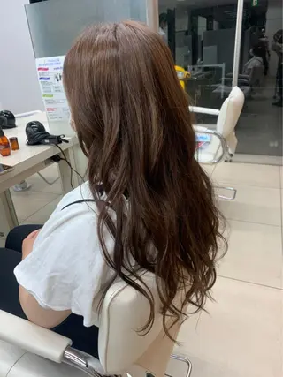 ロング カラー 🫧ダメージレス🫧 松下のヘアスタイル
