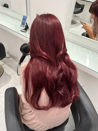 カラー ブリーチなし透明感 💗RYOTAのヘアスタイル