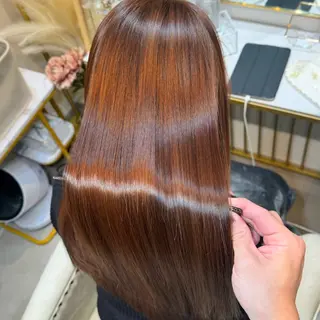 ロング カラー ✨縮毛矯正/髪質改善 錦糸町/松坂拓馬のヘアスタイル