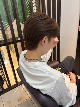 ショート ブリーチ透明感カラー /レイヤー👗しずかのヘアスタイル