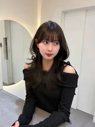 セミロング 🌷艶色/艶髪/横浜 /norika🌷のヘアスタイル