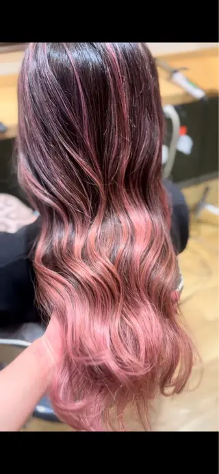 ロング カラー ◎ハイトーンカラー◎ 💫江口沙季💫のヘアスタイル