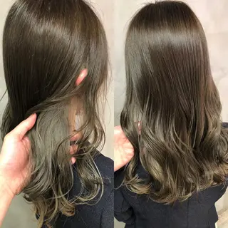 セミロング 大友 正晴のヘアスタイル