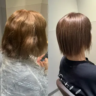 ショート 髪質改善専門店 縮毛矯正安阪のヘアスタイル