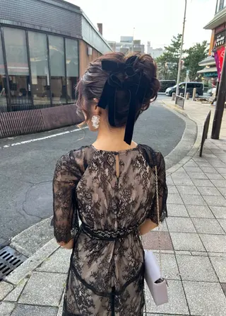 ヘアアレンジ 吉ヶ別符 亮祐のヘアスタイル