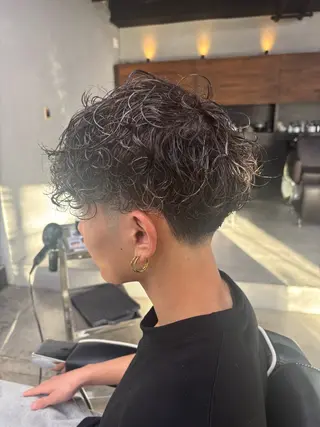 ショート カラー パーマ メンズ メンズ支持率NO.1 マサキのヘアスタイル