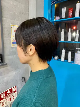 ショート 中西 彩愛のヘアスタイル