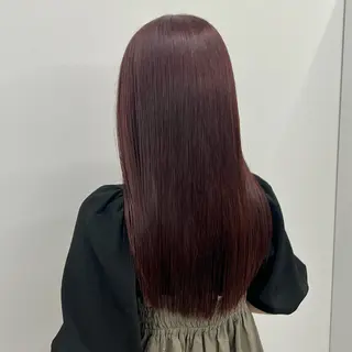 ロング カラー 赤みゼロ/透明感 カラー🌿KANTAのヘアスタイル
