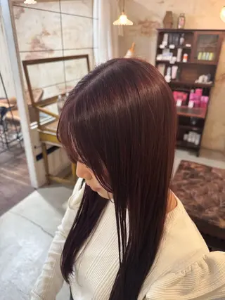 カラー 菰田 愛輝のヘアスタイル