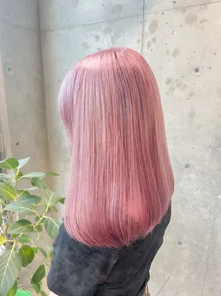 ミディアム カラー 🤡暖色レイヤー 🤡みさきのヘアスタイル