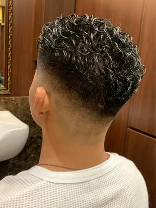 ショート メンズ 羽木 隆徒のヘアスタイル