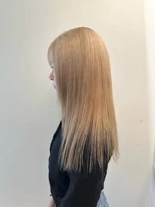 ロング カラー ハイトーン/パーマ/ メンズ / 櫻本🌐のヘアスタイル